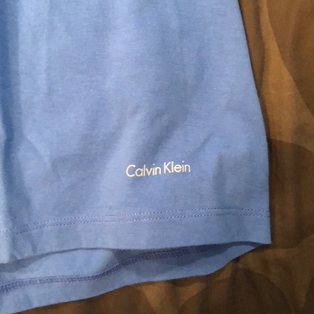 Calvin Klein blue undershirt - Picture 2 of 4